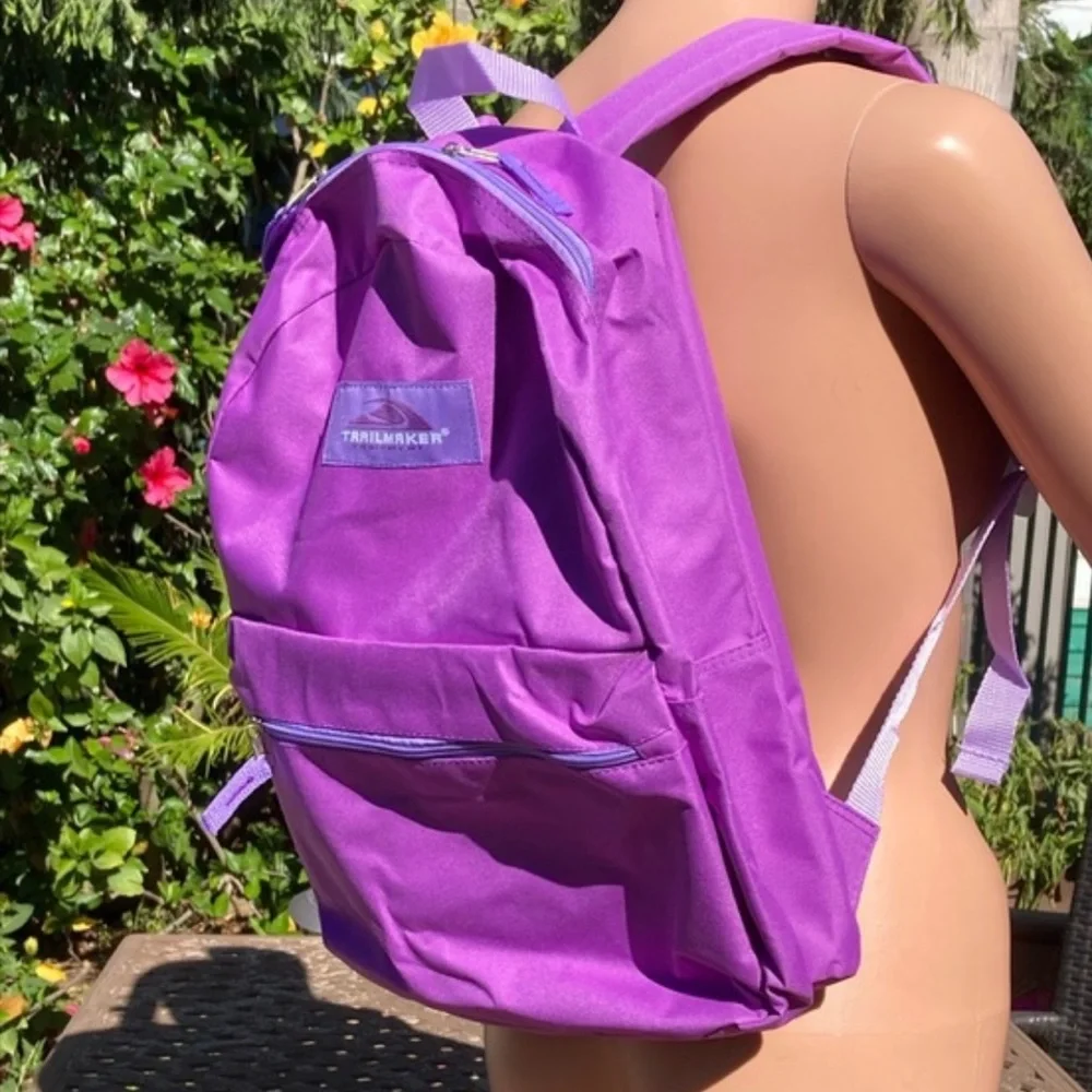Backpack Orchid Mauve Polyester New